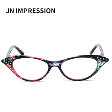 Кошачий глаз, женские очки для чтения, для женщин и мужчин, Ретро стиль, роскошный бренд, дизайнерские, пластиковые очки, дальнозоркость, Пресбиопия, мода T18158