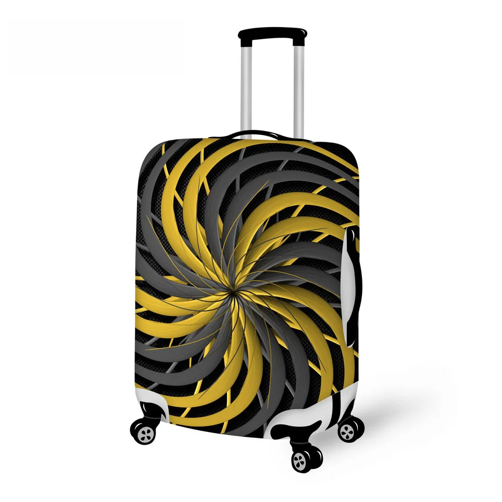 

ThiKin New Design Travel Packing Bags Suitcase Accessories for Men's Women Luggage Cover for Waterproof Protective Case Set