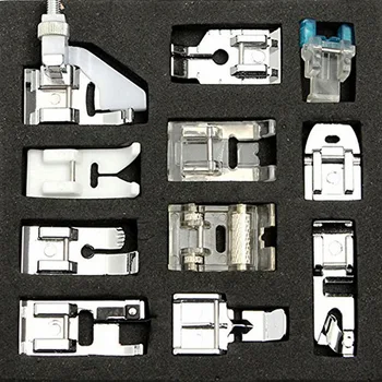 

11Pcs Sewing Machine Presser Walking Foot Set For Universal Household Brother Singer Janome Sewing Tools Accessories Set