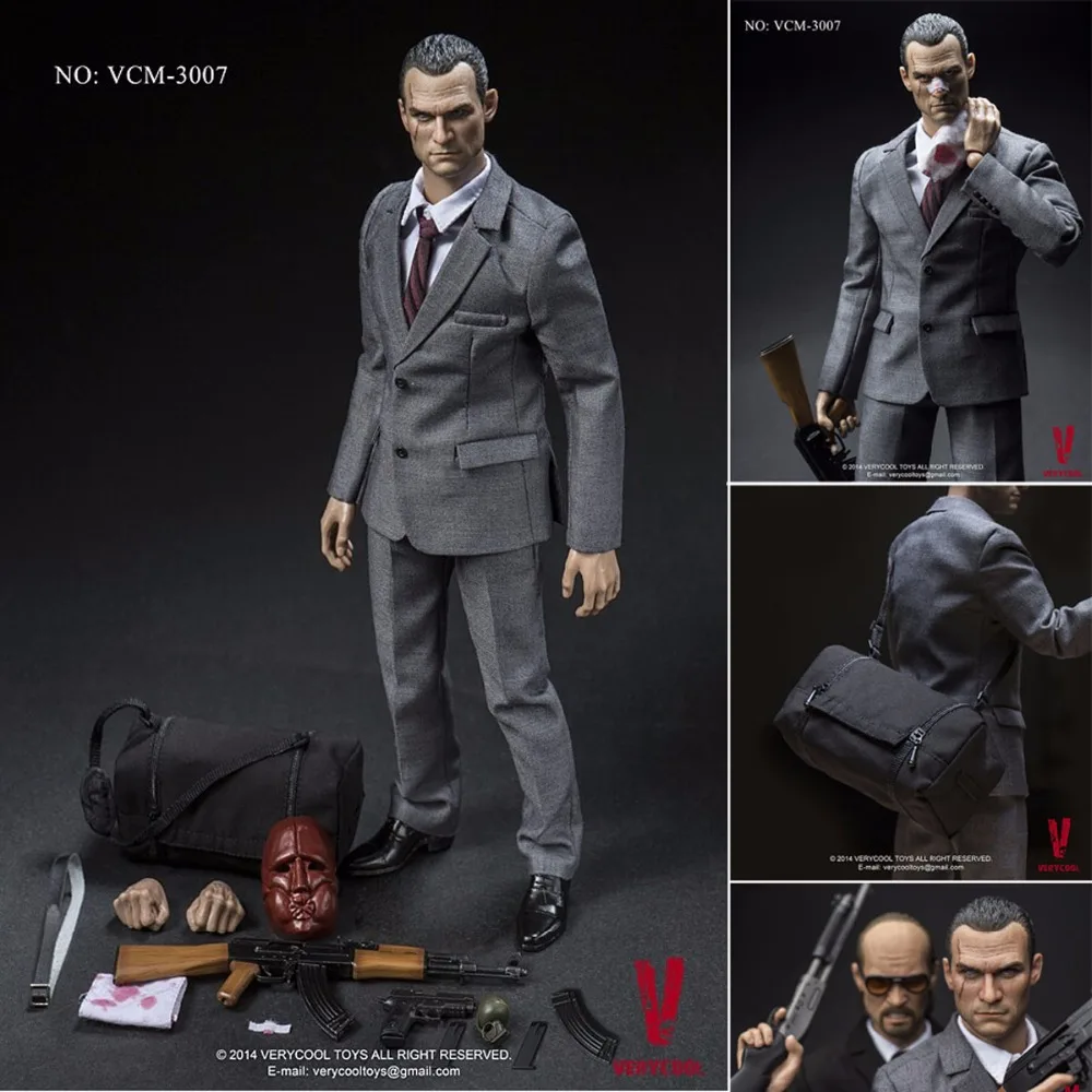 1//6 Scale VERYCOOL VCM-3008 Medicated Psychopath James Box Set IN STOCK