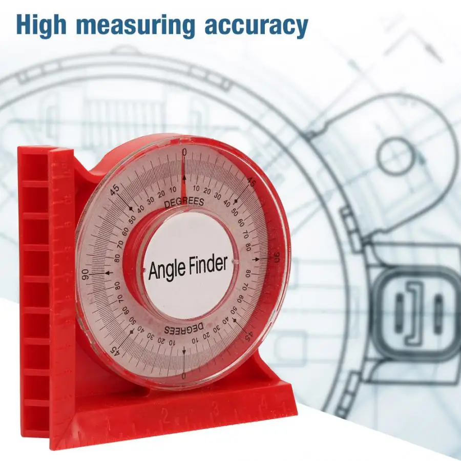 Электронный транспортир 0-360 градусов пластиковый уклон Инклинометр Угол искатель транспортир датчик угол линейка