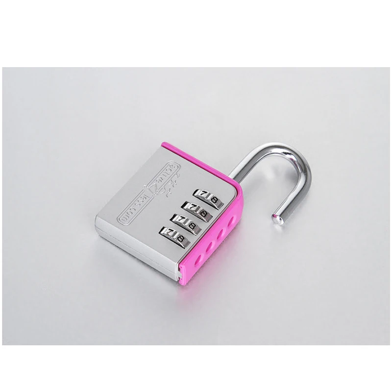 

Zinc alloy 4-bit gym locker door 47mm security code lock padlock