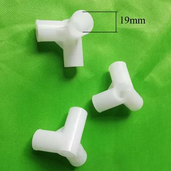 

Inner diameter 19mm 90 degree 3 ways kids tent game room shelf Bracket fittings/Wardrobe closet support Party supplies 30pcs/lot