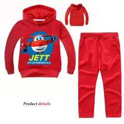 Z & Y 2-14Years костюм Джетт 2 шт. костюмы Супер Крылья костюм осень детские BoysClothing комплекты модная одежда для девочек брендовая одежда