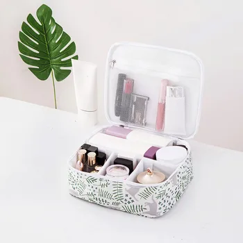 

Ladies Cosmetic Bag Makeup Organizer Bag Make Up Men Women Toiletry Portable Outdoor Travel Kits Business Storage Bag #L5