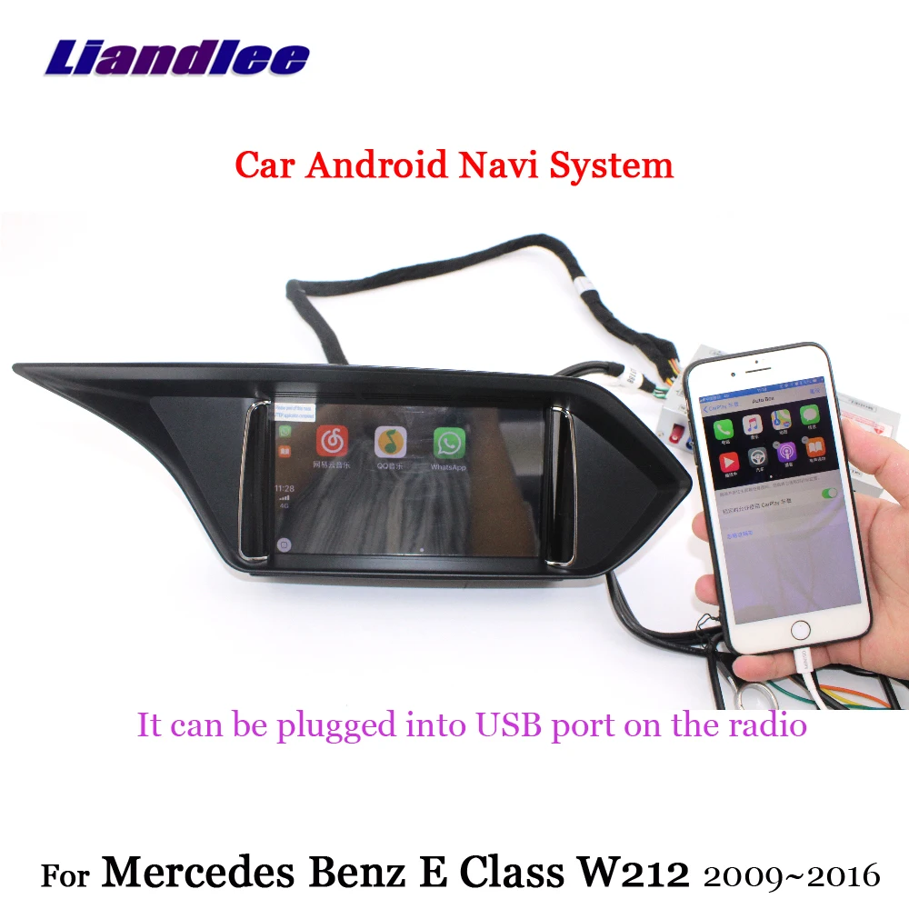 Liandlee автомобиль Android 7,1 для Mercedes Benz E Class W212 S212 2009~ радио Carplay Camer ТВ gps Navi карта навигация Мультимедиа