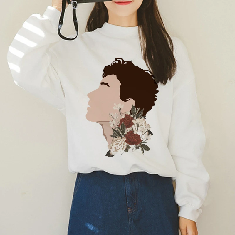 

Shawn Mendes Hoodie Sweatshirt Women Harajuku Print Streetwear Hoodies 90s Fashion Sweatshirts Graphic Pullovers Hoody Female