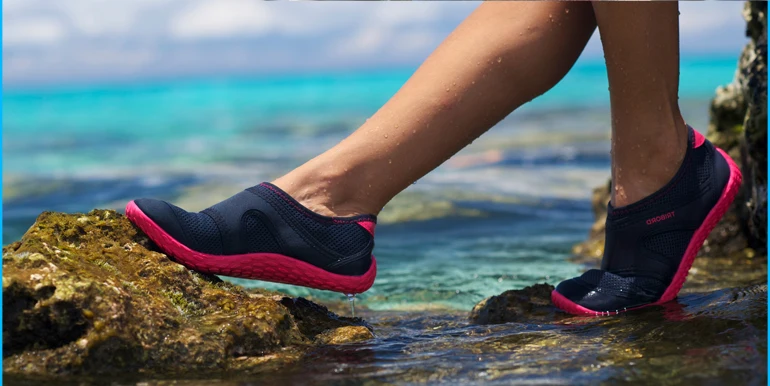 Tribord aqua schoenen mannen lucht mesh slip op anti glad waden snel drogen  chaussure schuh upstream zomer licht zout weerstand|light gel|light  costumelight crystal - AliExpress