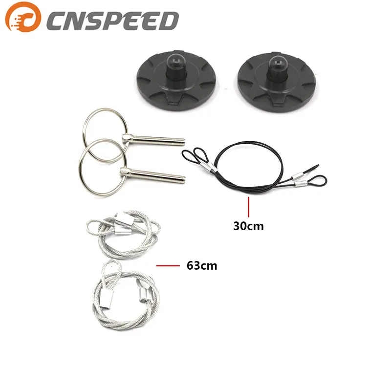 

CNSPEED New Universal Cnc Billet Aluminum Racing Hood Pin Appearance Kit Hood Pin Lock Red/Blue/Black/Purple/Gold/GreyYC100809