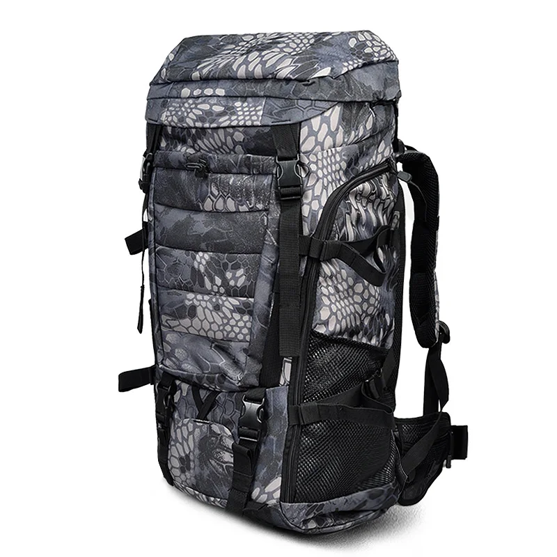 Buy NEW 70L Metal Frame nylon Men's backpack double