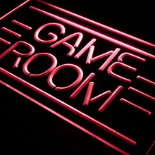 I338 игровая комната игрушки с дисплеями ТВ светодиодный неоновый светильник знаки Вкл/Выкл Переключатель 20+ цвета 5 размеров