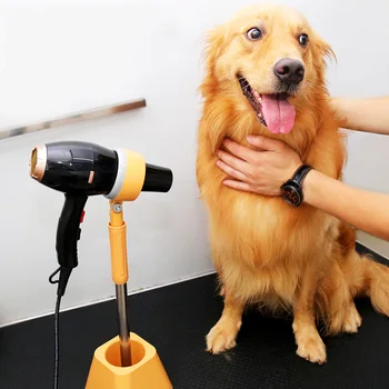 

Economical Hair Dryer Stand Pet Hair Dryer Fixed Bracket 180 Degree Rotating Freely Retractable Rack ds99