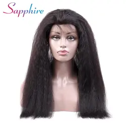 Сапфир 360 Кружева Фронтальная застежка с ребенком волос non-реми Malaysain странный прямые волосы Связки 100% натуральные волосы застежка