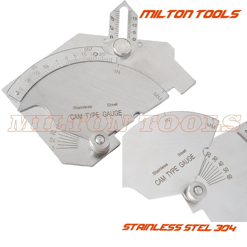 

MG-8 bridge cam welding gauge stainless steel Cam Type gauge Master Gage C50 Test Ulnar For Welder Inspection