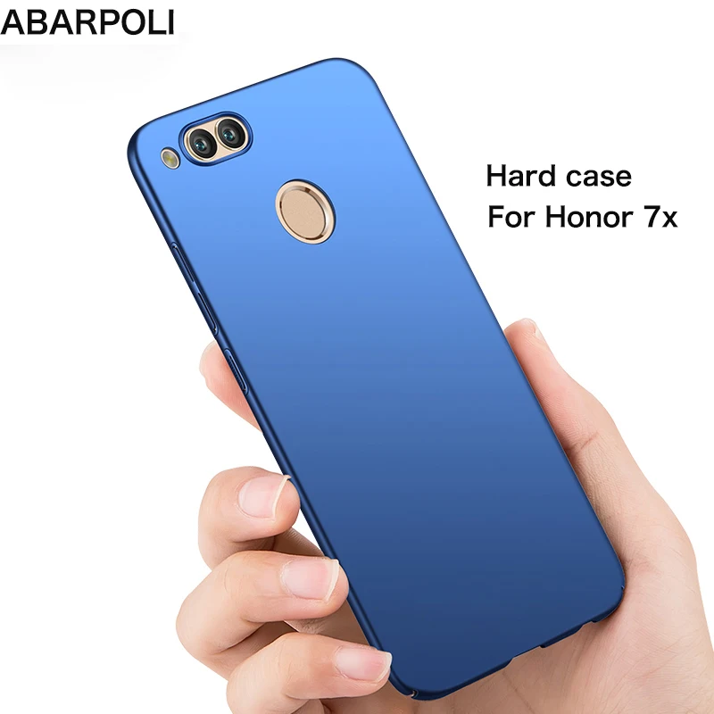 Чехол для Huawei Honor 7X полное покрытие жесткий матовый чехол Fundas Capa на бампер