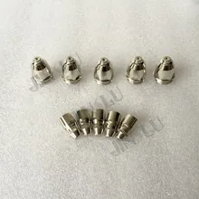 Грузовые бесплатно P80 Air плазменный резак расходных электрод+ наконечник 1.7 мм 40 шт./лот