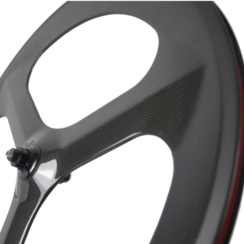 Flash Deal OEM carbon clincher wheelset 700C 3spokes carbon wheels 3K weave glossy finish bike wheels 2 Flash Deal OEM carbon clincher wheelset 700C 3spokes carbon wheels 3K weave glossy finish bike wheels 2