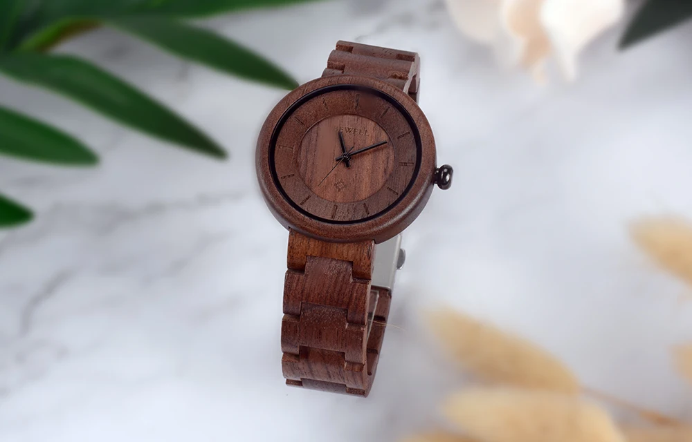 BEWELL WOODEN WATCH