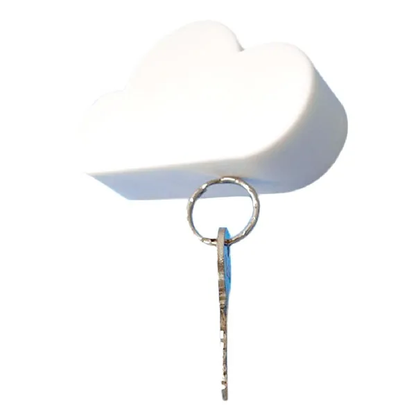 

New style Wholesaling Household Clouds Strong Magnet Key Wall-mounted Multi-purpose Kitchen Shelf Clothing Rack