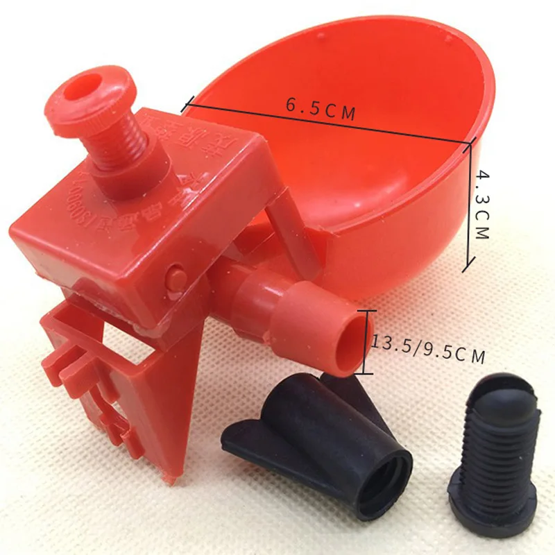 Chicken Water Drinker 30Sets Hens Bird Chick Automatic Drinking Bowls Chicken Coop Waterer Poultry Chick Water Feeder Farm Tool