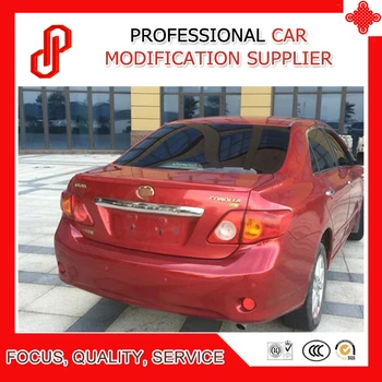 

ABS black white red ect color car rear lip spoiler for Corolla 2006 07 08 09 10 11 12 2013 spoiler