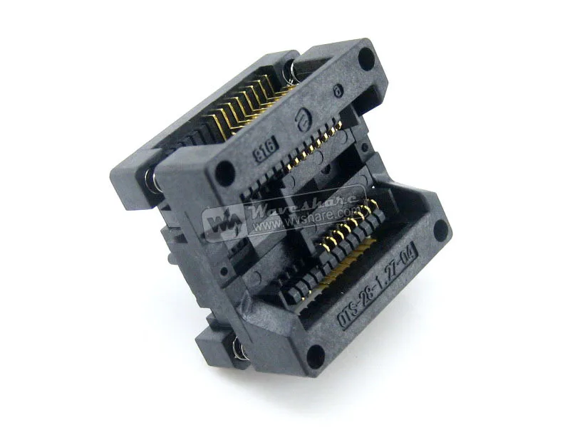 OTS 16 (28) 1 27 04 Enplas IC тестовая розетка мм Шаг SOP16 SO16 SOIC16 упаковка|socket sop16|socket 28socket test |