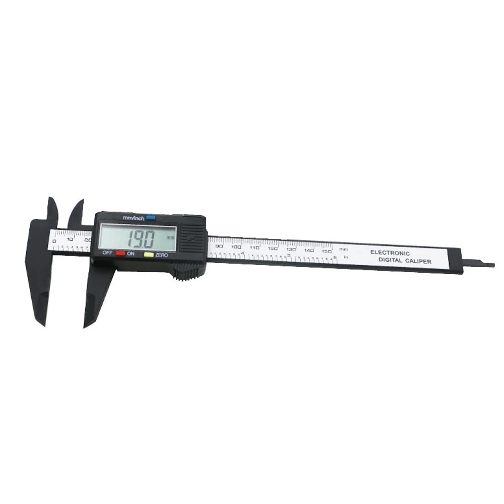 150 mm 6 inch LCD digital Electronic digital caliper plastic Vernier