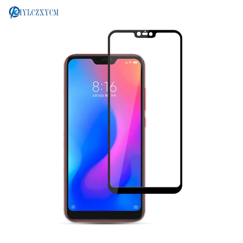 KIYLCZXYCM для Xiaomi redmi note 6 Жесткий диск 2.5D 9h Arc край Полный Экран протектор Закаленное