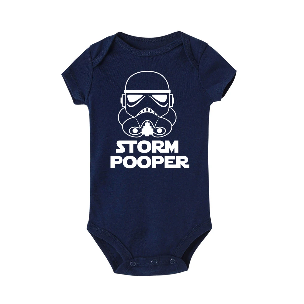 

Newborn StarWars Print Infant Baby Girl Romper Jumpsuit Short Sleeve Sunsuit Summer Clothes baby cotton Outfit 0-24M
