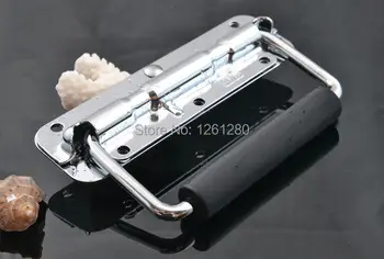 

free shipping metal handle 140 Air box spring handle aluminum cases handle luggage bag hardware parts toolbox handle fitting