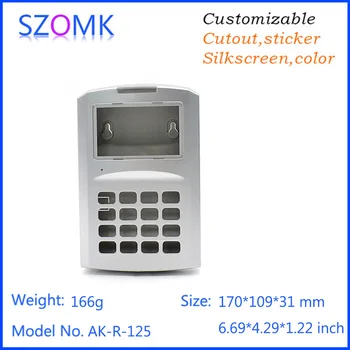 

4 pcs a lot abs access control lock box alarm plastic casing junction box industry lectrical enclosure for project 170*109*31mm