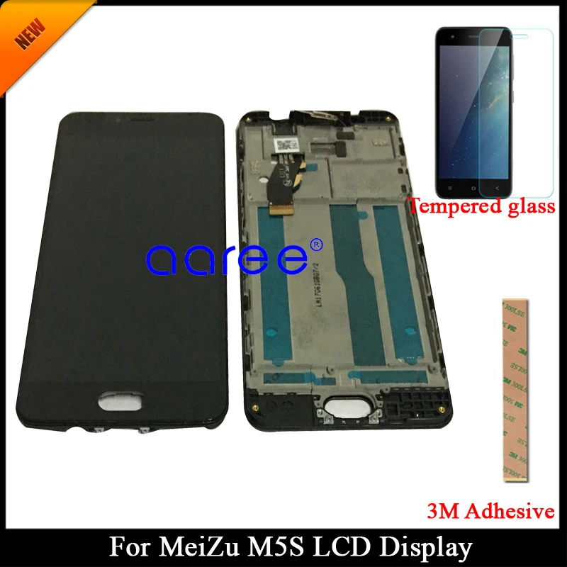 

100% tested Original LCD Display For Meizu M5S LCD For Meizu M5S M612h Disaplay LCD Screen Touch Digitizer Assembly