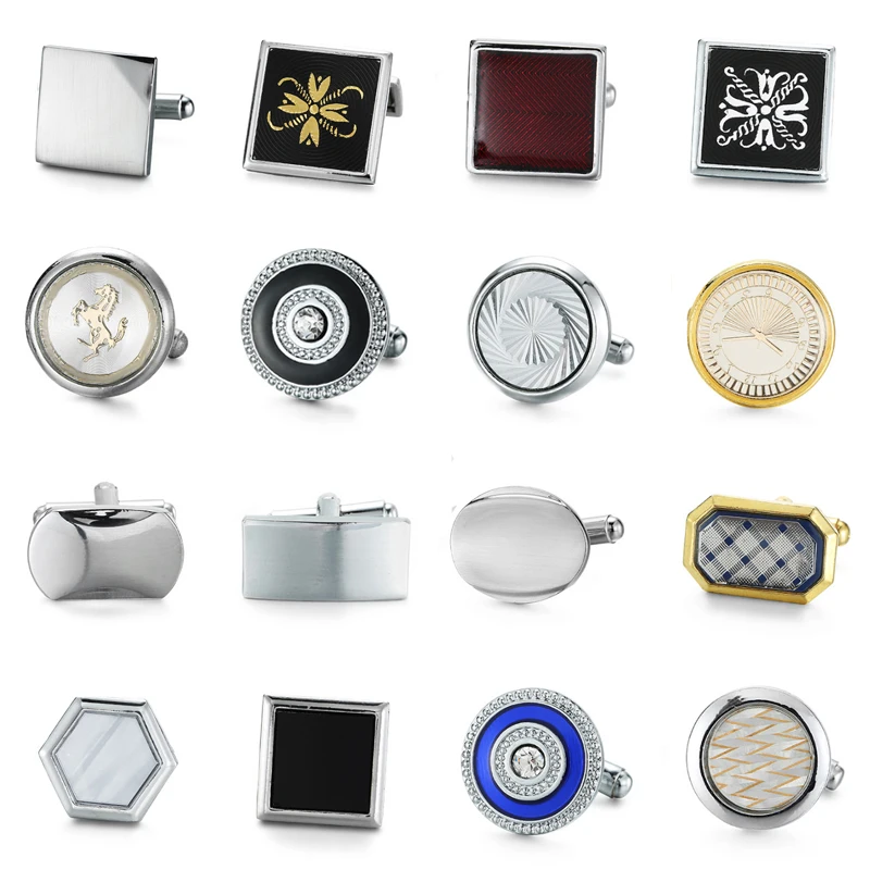 

Men Cuff Links Luxury Brand Cufflinks High Quality Wedding Cufflinks For Mens French Cuff Buttons Fathers Day Christmas Gift