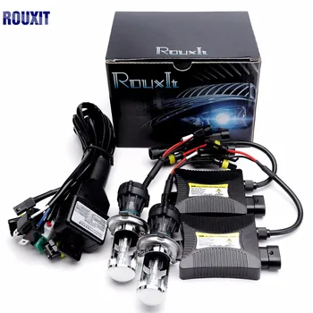 

55w H4-3 HID xenon conversion kit Hi/Lo beam BI-XENON Car headlight bulbs Replacement 4300k 5000k 6000K 8000k h4 bi xenon