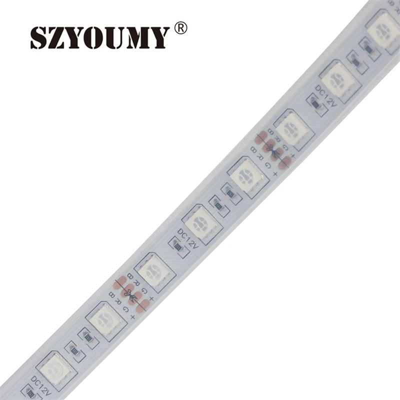 SZYOUMY 5 м 300 светодиодный RGB холодный белый теплый синий кремниевый трубчатая форма