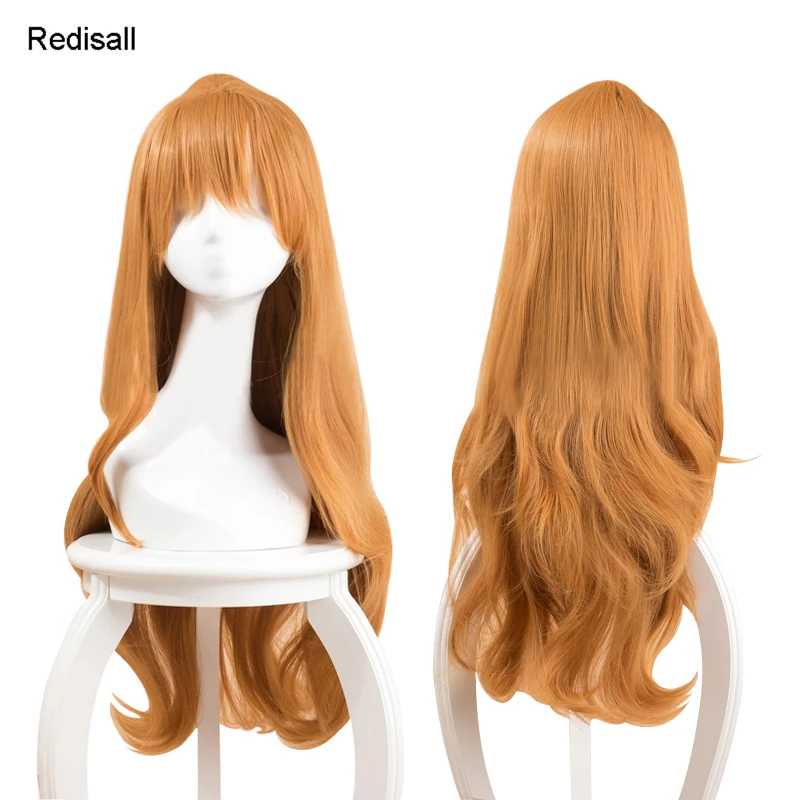 

Aisaka Taiga Wig TIGER DRAGON Toradora! Cosplay Long Curly Role Playing Adult Synthetic Hair