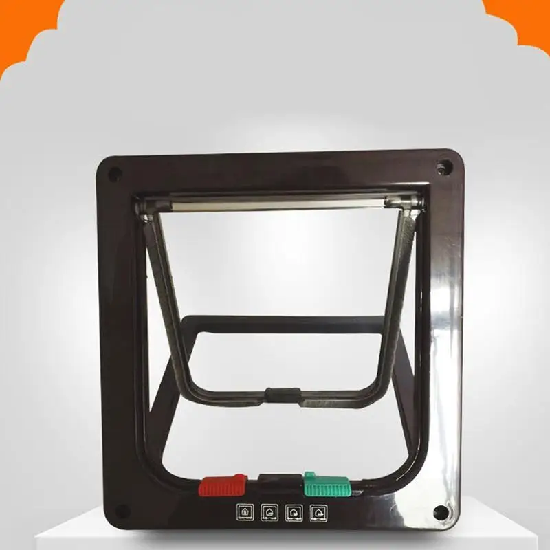 Pet door dog door ABS material plastic door installation wooden door iron door glass door in and out