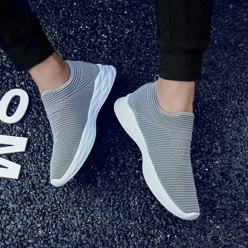 Fires Men Summer Mesh Loafers Black Red Gray Casual Sneakers Slip-on Comfortable Flat Shoes Male Outdoor Light Loafer Shoes Fires Men Summer Mesh Loafers Black Red Gray Casual Sneakers Slip-on Comfortable Flat Shoes Male Outdoor Light Loafer Shoes