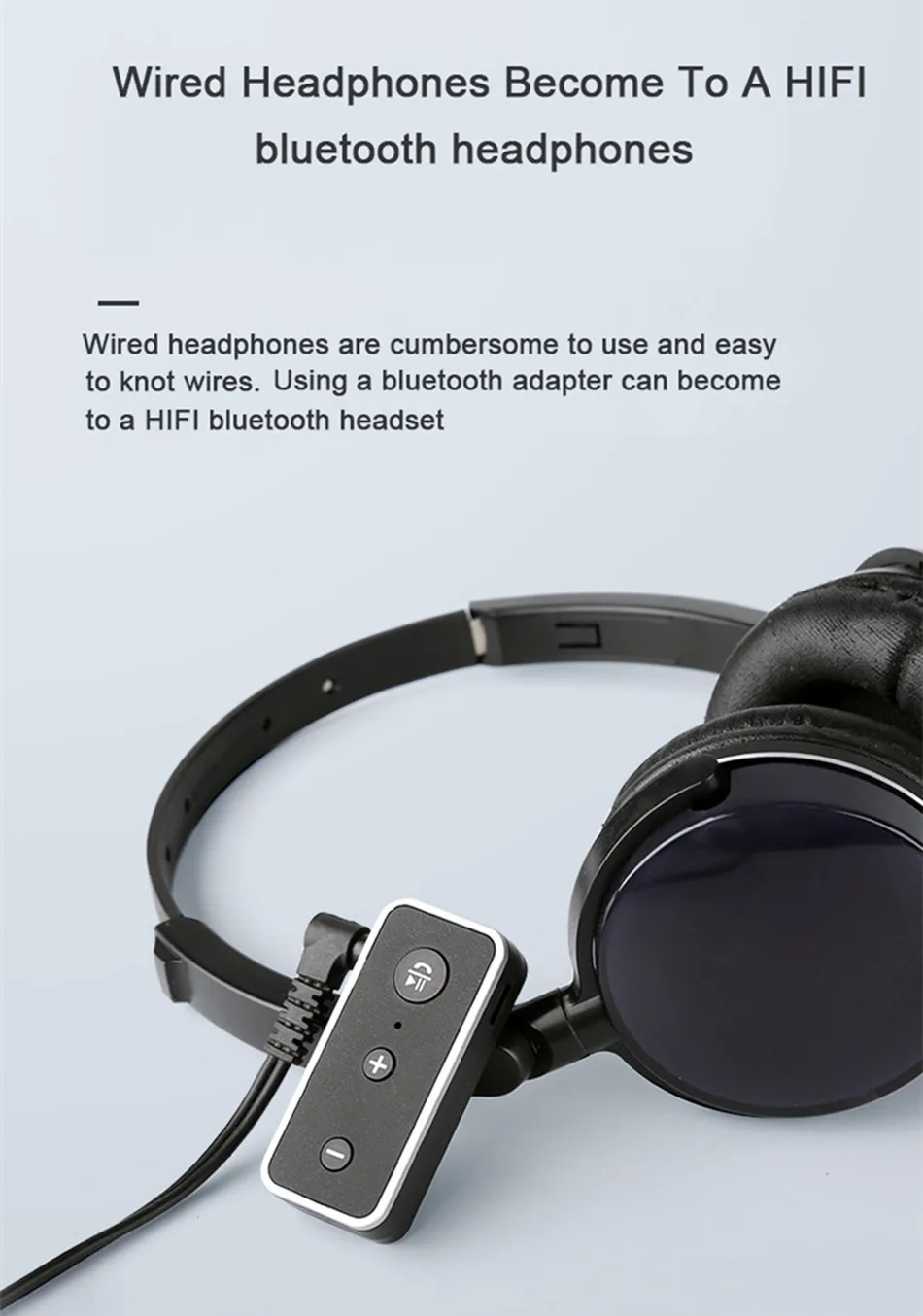 VIKEFON Bluetooth 5,0 приемник музыкальный Bluetooth адаптер 3,5 мм AUX разъем для автомобильного динамика беспроводной стерео Bluetooth аудио приемник