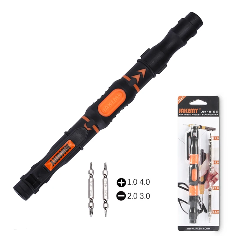 

JAKEMY Precision Screwdriver Set Magnetic Pen Screw Driver Bits Destornillador Parafusadeira Electrician Repair Tools Kit