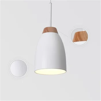 

Nordic Pendant Lights Dining Living Room Bar pendant lamp Decor De Bedside Modern Concise Creative Solid Wood hanging Lamp