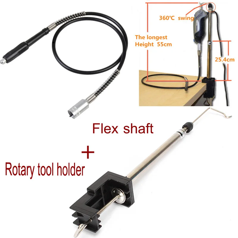 New Dremel remel Holder Rotary Tools Accessories +flex shaft use