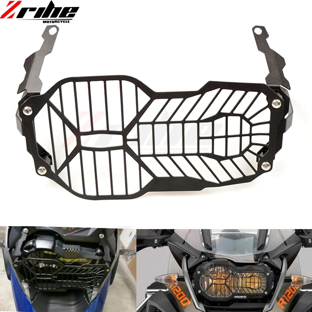 Buy CNC Motorcycle Headlight Head light Grill Guard