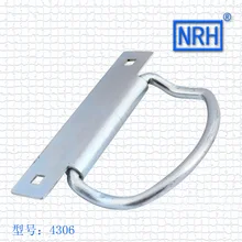 NRH4306 wooden box handle Packing box handle Industrial transport box handle Iron material Galvanized