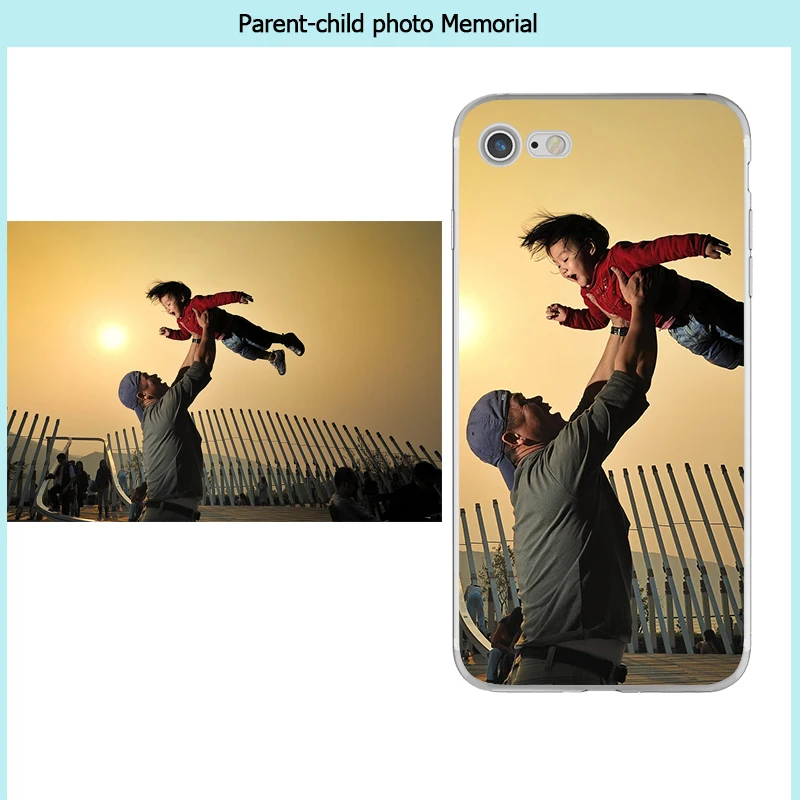 Чехол на заказ для iPhone 4 4S 5 5S SE 6 S 7 8 мягкая задняя крышка из ТПУ X 5C iPod Touch