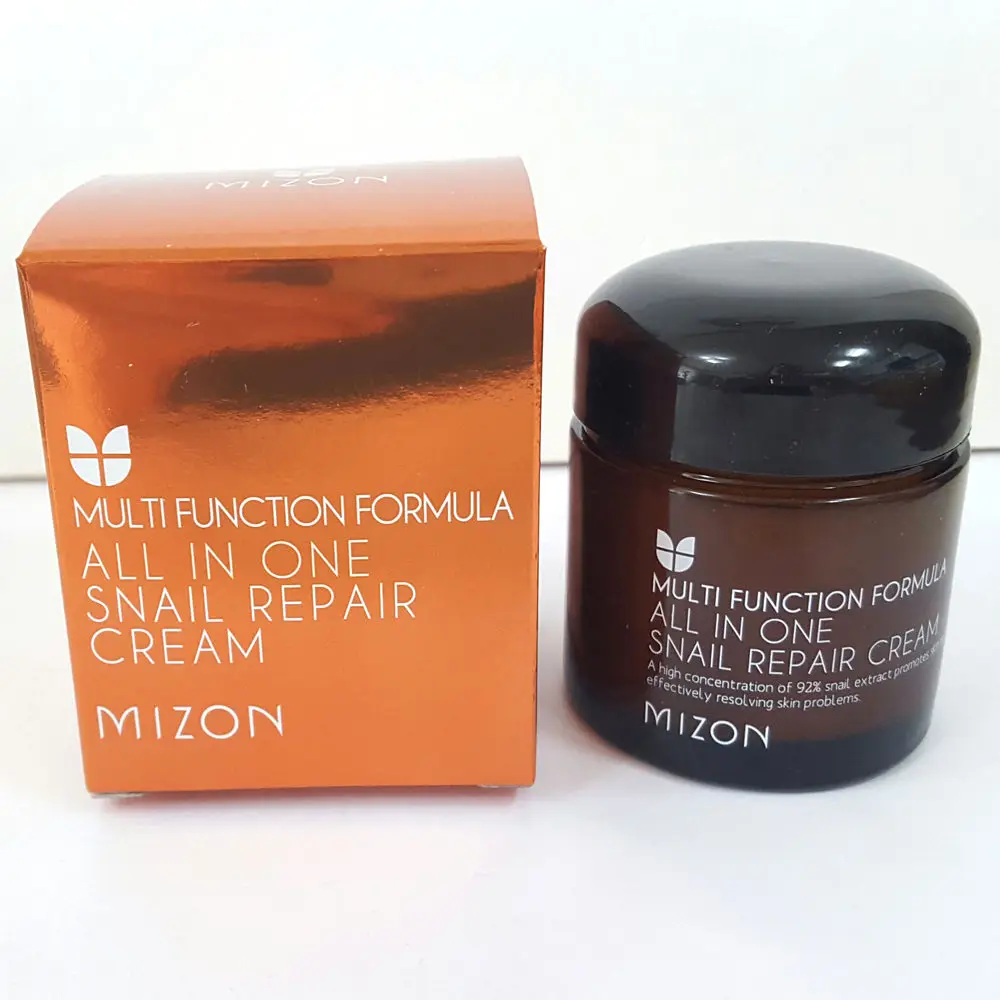 

Mizon All In One Snail Repair Cream 75ml Black Head Ageless Skin Care Whitening Snail Cream Moisturizing Korea Cosmetic