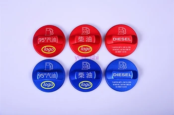 Metal Fuel Tank Cap Decoration Car-styling Cover For Land Rover Discovery 4 LR4 Range Rover Sport Evoque Vogue .etc Accessories