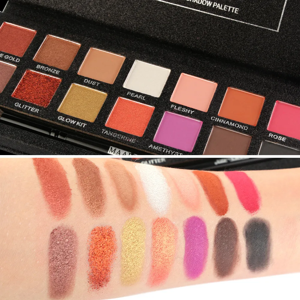 Dazzling Girl Store Health And Beauty Fashion 14 Colors Eyeshadow