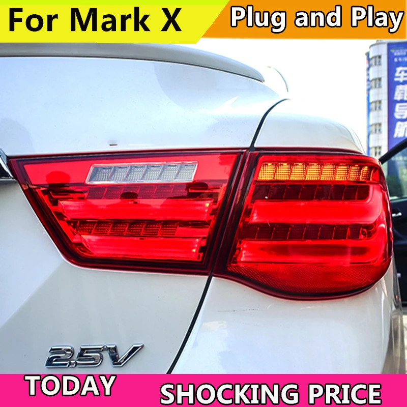 Автомобильный Стайлинг для Toyota Reiz Mark X хвост светильник в сборе 2010 2011 2012
