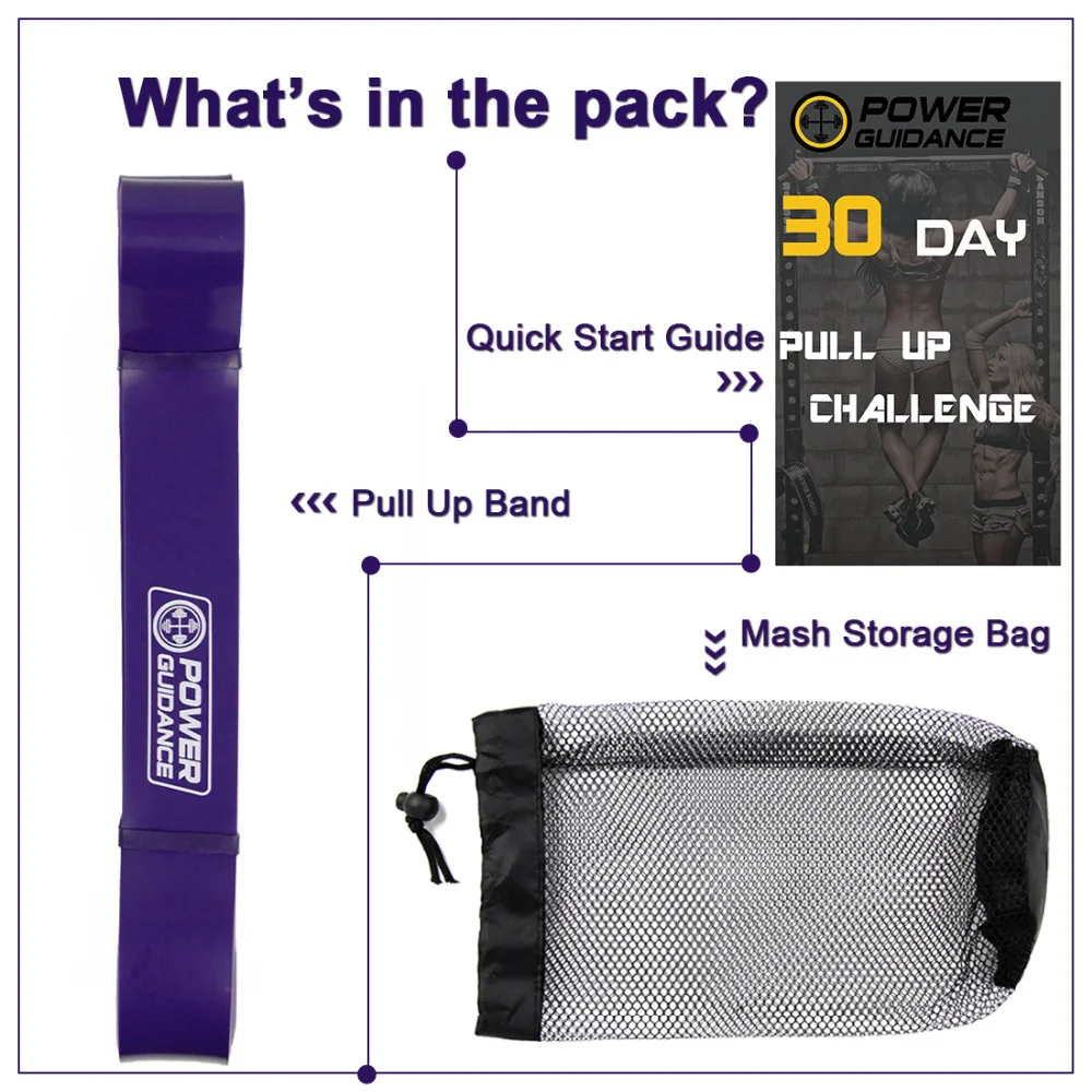 5 Levels Assisted Pull Up Bands Resistance Band Loop Straps Fitness Gym Equipment for Body-building Workout Legs Arms Muscles